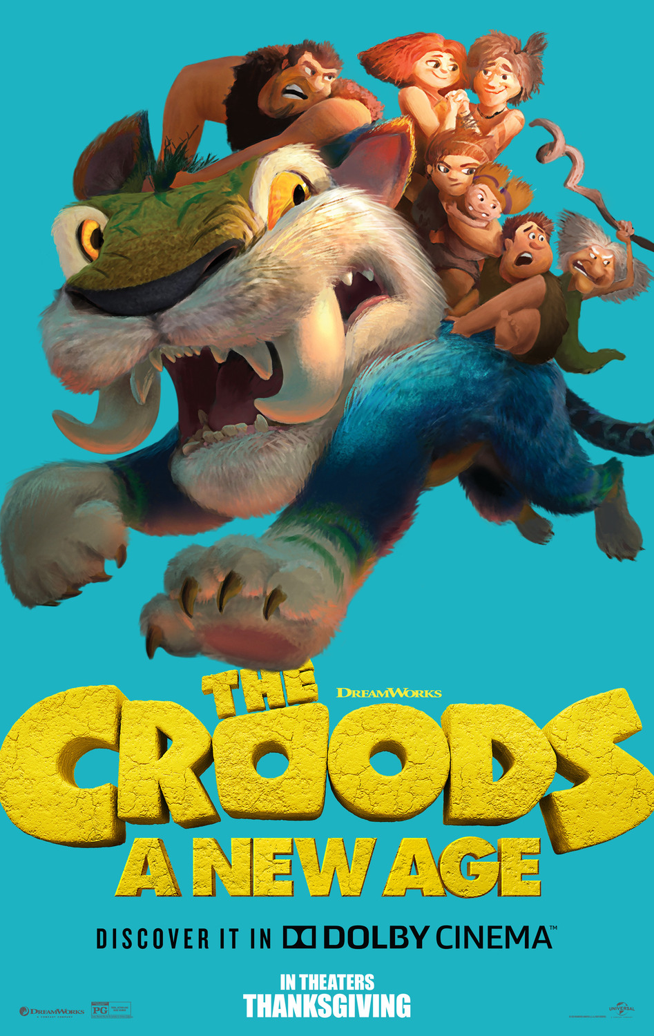 The Croods: A New Age movie poster