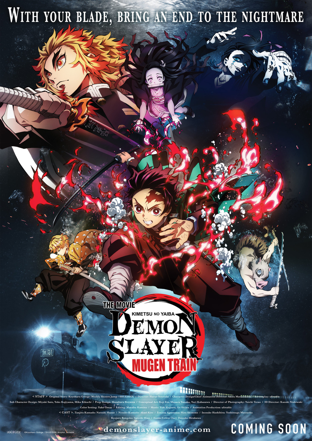 Demon Slayer the Movie: Mugen Train poster