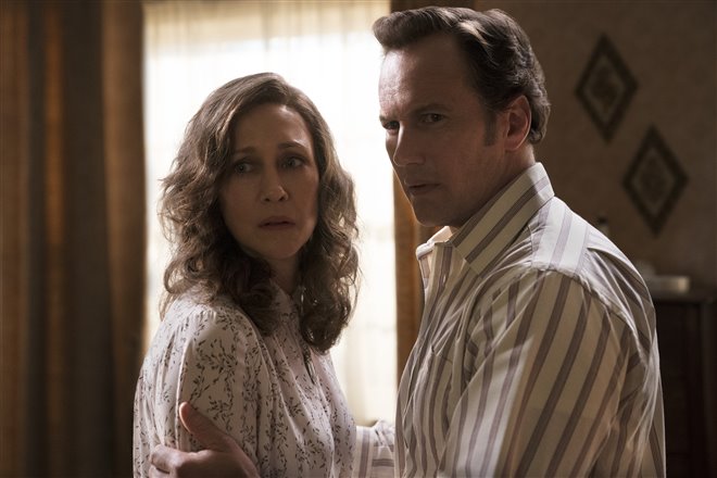 Vera Farmiga and Patrick Wilson in The Conjuring: The Devil Made Me Do It