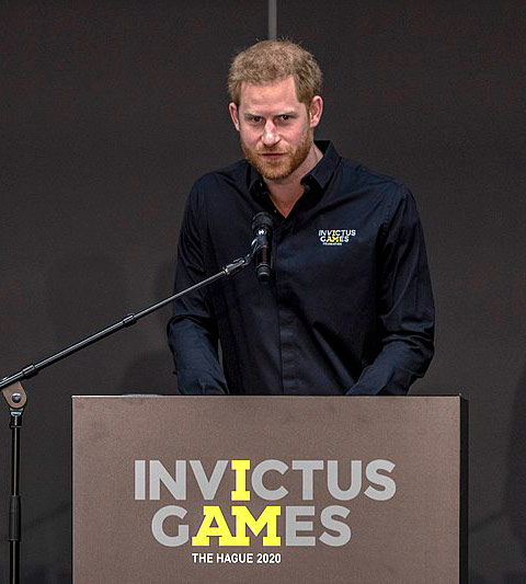 Prince Harry announces next Invictus Games. Photo courtesy of Netherlands Ministerie van Defensie