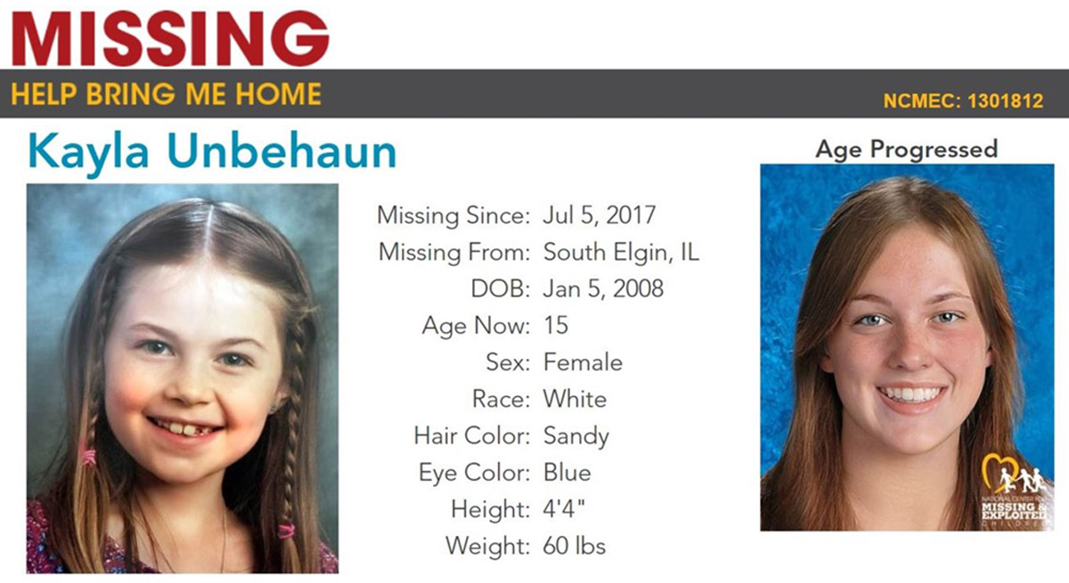 Kayla Unbehaun found safe